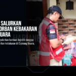 PMI Jaktim Salurkan Bantuan Korban Kebakaran Cipinang Muara