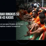 Polres Jakbar Ringkus 53 Pelaku dari 43 Kasus Pencurian