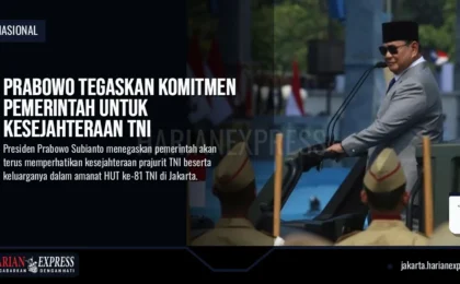 Prabowo Tegaskan Komitmen Pemerintah untuk Kesejahteraan TNI