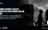 BMKG Prediksi Jakarta Diguyur Hujan Ringan Malam Ini