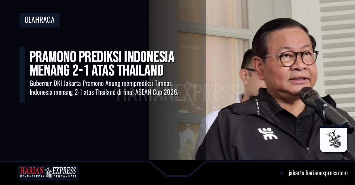 Pramono Prediksi Indonesia Menang 2-1 Atas Thailand
