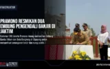 Pramono Resmikan Dua Embung Pengendali Banjir di Jaktim