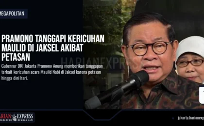 Pramono Tanggapi Kericuhan Maulid di Jaksel Akibat Petasan