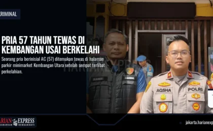 Pria 57 Tahun Tewas di Kembangan Usai Berkelahi