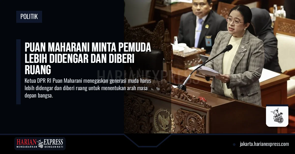 Puan Maharani Minta Pemuda Lebih Didengar dan Diberi Ruang