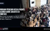 Ribuan Pencari Kerja Padati Ajang Karir Jakarta di SMESCO