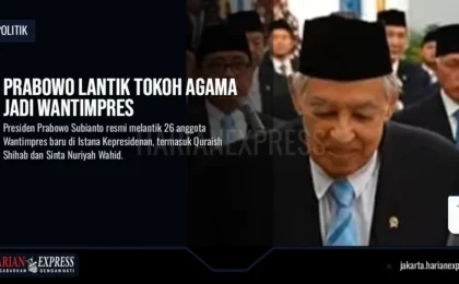 Prabowo Lantik Tokoh Agama Jadi Wantimpres