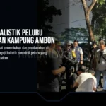 Polisi Uji Balistik Peluru Penembakan Kampung Ambon