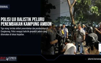 Polisi Uji Balistik Peluru Penembakan Kampung Ambon