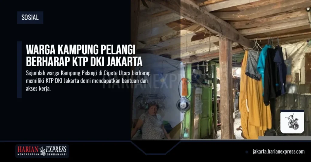 Warga Kampung Pelangi Berharap KTP DKI Jakarta